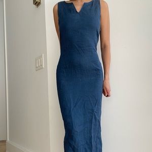**SOLD DO NOT BUY** 90s Jean maxi dress!!